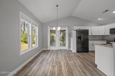 Looking for one story coastal NC living with no HOA? Here's your on Belvedere Country Club in North Carolina - for sale on GolfHomes.com, golf home, golf lot