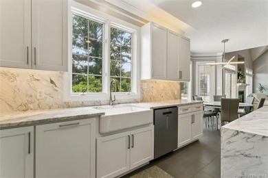 Spectacular custom brick transitional in Kiln Creek's premier on Kiln Creek Golf and Country Club in Virginia - for sale on GolfHomes.com, golf home, golf lot