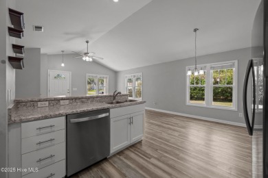 Looking for one story coastal NC living with no HOA? Here's your on Belvedere Country Club in North Carolina - for sale on GolfHomes.com, golf home, golf lot
