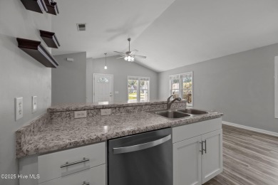 Looking for one story coastal NC living with no HOA? Here's your on Belvedere Country Club in North Carolina - for sale on GolfHomes.com, golf home, golf lot