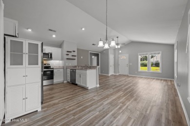 Looking for one story coastal NC living with no HOA? Here's your on Belvedere Country Club in North Carolina - for sale on GolfHomes.com, golf home, golf lot