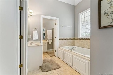 Spectacular custom brick transitional in Kiln Creek's premier on Kiln Creek Golf and Country Club in Virginia - for sale on GolfHomes.com, golf home, golf lot