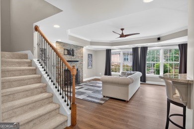 Welcome to this exceptional 3-sides brick, 6 BEDROOMS, 5 BATH on Canongate At Olde Atlanta Golf Club in Georgia - for sale on GolfHomes.com, golf home, golf lot