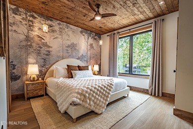 Stunning brand-new 4-bedroom, 5-bath luxury cabin featuring both on Sevierville Golf Club in Tennessee - for sale on GolfHomes.com, golf home, golf lot