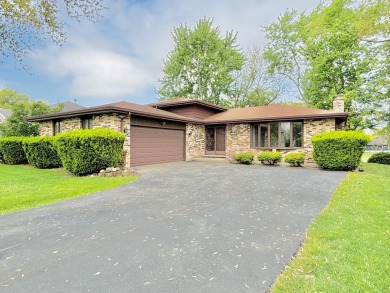 Move right in to this beautiful brick and spacious 4-bedroom on Lakes of the Four Seasons Country Club in Indiana - for sale on GolfHomes.com, golf home, golf lot