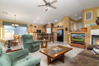 Don't miss out on this amazing, fully furnished Saguaro Model on Mountain Brook Golf Club in Arizona - for sale on GolfHomes.com, golf home, golf lot