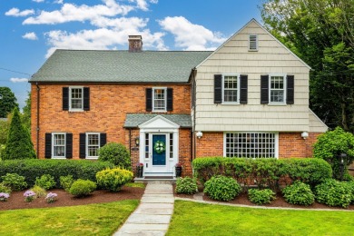 Discover the charm of this elegant colonial nestled in one of on Hartford Golf Club in Connecticut - for sale on GolfHomes.com, golf home, golf lot