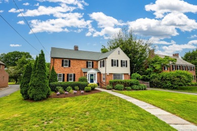 Discover the charm of this elegant colonial nestled in one of on Hartford Golf Club in Connecticut - for sale on GolfHomes.com, golf home, golf lot