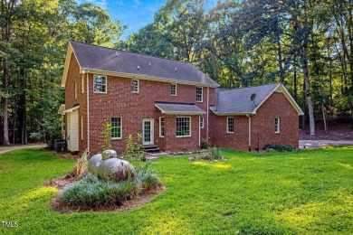 Private and secluded, over 2 acres of tranquil land, No HOA or on Hasentree Club in North Carolina - for sale on GolfHomes.com, golf home, golf lot