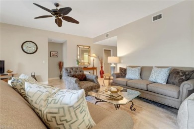 Beautifully turnkey furnished, this spacious 2-bedroom, 2-bath on Eagle Creek Golf and Country Club in Florida - for sale on GolfHomes.com, golf home, golf lot