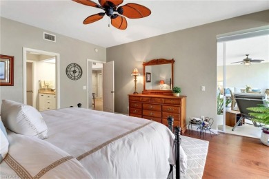 Beautifully turnkey furnished, this spacious 2-bedroom, 2-bath on Eagle Creek Golf and Country Club in Florida - for sale on GolfHomes.com, golf home, golf lot