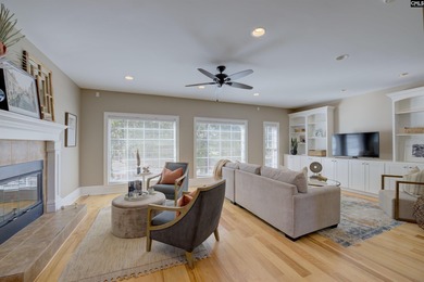 Tucked at the end of a quiet cul-de-sac, this stunning all-brick on The Members Club At Woodcreek in South Carolina - for sale on GolfHomes.com, golf home, golf lot