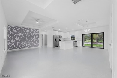 Brand-new construction on a .5-acre lot! This 3 bedroom, 2 bath on Lehigh Resort Club in Florida - for sale on GolfHomes.com, golf home, golf lot