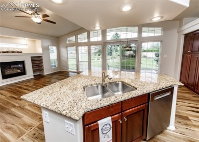 Great 1 level living in this immaculate 3788 sq ft 4 bedroom & on Pine Creek Golf Club in Colorado - for sale on GolfHomes.com, golf home, golf lot