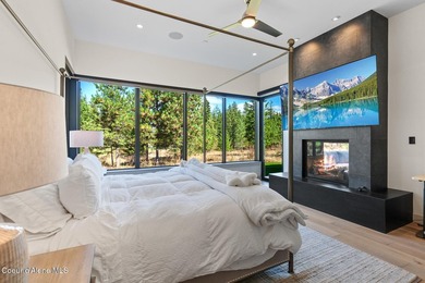 Estate 220 is a contemporary home located on E Lower Pasture on Gozzer Ranch Golf and Lake Club in Idaho - for sale on GolfHomes.com, golf home, golf lot