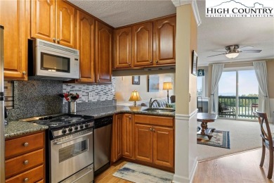 Enjoy long range views from this very affordable turnkey unit on Beech Mountain Club in North Carolina - for sale on GolfHomes.com, golf home, golf lot