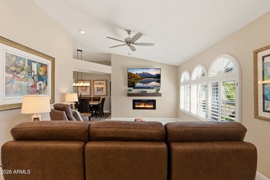 Escape to tranquility in this beautifully crafted single-level on Rio Verde Country Club - Quail Run in Arizona - for sale on GolfHomes.com, golf home, golf lot