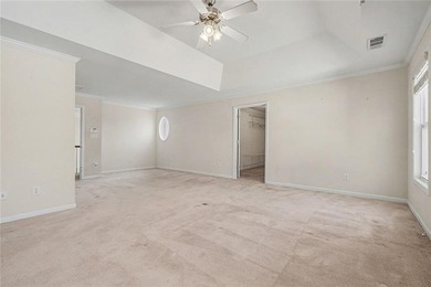 Beautiful 4BR/2.5BA. The home is located around the Wolf Creek on Wolf Creek Golf Course in Georgia - for sale on GolfHomes.com, golf home, golf lot