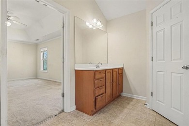 Beautiful 4BR/2.5BA. The home is located around the Wolf Creek on Wolf Creek Golf Course in Georgia - for sale on GolfHomes.com, golf home, golf lot