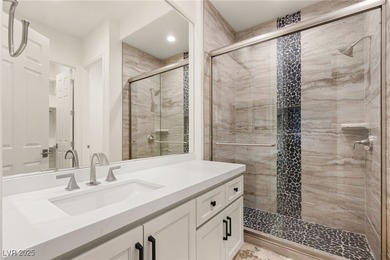 Extensively upgraded in late 2025, this 2-story home in on Red Rock Country Club in Nevada - for sale on GolfHomes.com, golf home, golf lot