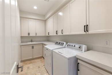 Extensively upgraded in late 2025, this 2-story home in on Red Rock Country Club in Nevada - for sale on GolfHomes.com, golf home, golf lot