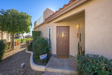 This beautiful end unit condo  with no unit above is surrounded on Palm Royale Country Club in California - for sale on GolfHomes.com, golf home, golf lot