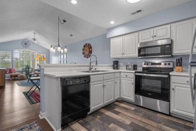 This stunning top-floor, 3-bedroom, 2-bathroom condo offers a on True Blue Plantation in South Carolina - for sale on GolfHomes.com, golf home, golf lot