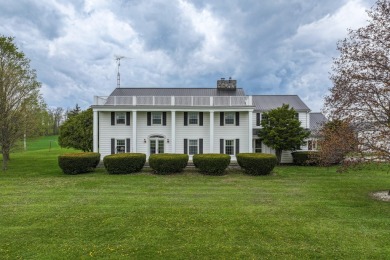 This gorgeous colonial-style 4,000 sq ft home is nestled on 37 on Greenbrier Golf Club in Michigan - for sale on GolfHomes.com, golf home, golf lot