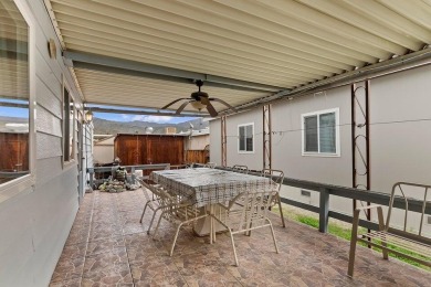 This 2 bedroom 2 bath turn key furnished manufactured home is on Caliente Springs Golf Resort in California - for sale on GolfHomes.com, golf home, golf lot