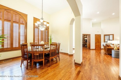 This breathtakingly elegant property offers an idyllic setting on The Powder Horn Golf Club - Mountain in Wyoming - for sale on GolfHomes.com, golf home, golf lot
