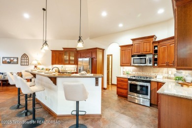 This breathtakingly elegant property offers an idyllic setting on The Powder Horn Golf Club - Mountain in Wyoming - for sale on GolfHomes.com, golf home, golf lot