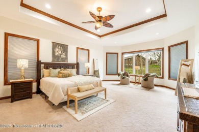 This breathtakingly elegant property offers an idyllic setting on The Powder Horn Golf Club - Mountain in Wyoming - for sale on GolfHomes.com, golf home, golf lot