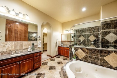 This breathtakingly elegant property offers an idyllic setting on The Powder Horn Golf Club - Mountain in Wyoming - for sale on GolfHomes.com, golf home, golf lot