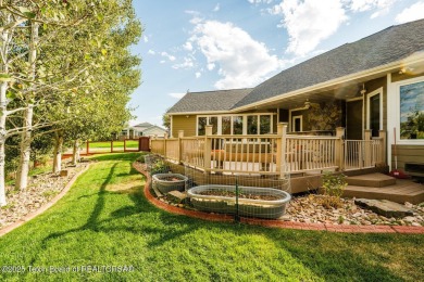 This breathtakingly elegant property offers an idyllic setting on The Powder Horn Golf Club - Mountain in Wyoming - for sale on GolfHomes.com, golf home, golf lot