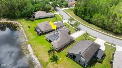 Step into this stunning lakefront smart home nestled in the on LPGA International Golf Course in Florida - for sale on GolfHomes.com, golf home, golf lot