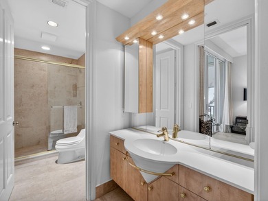 Experience the pinnacle of coastal living in this stunning on Hideaway Beach Golf Course in Florida - for sale on GolfHomes.com, golf home, golf lot