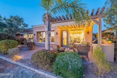 This Positano floorplan home with 180-degree views from the 13th on Encanterra Country Club in Arizona - for sale on GolfHomes.com, golf home, golf lot