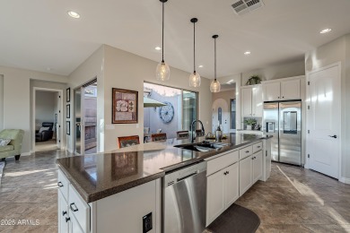 This Positano floorplan home with 180-degree views from the 13th on Encanterra Country Club in Arizona - for sale on GolfHomes.com, golf home, golf lot