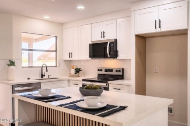 Step into this fully renovated gem, nestled in one of the most on The Lakes at Ahwatukee in Arizona - for sale on GolfHomes.com, golf home, golf lot