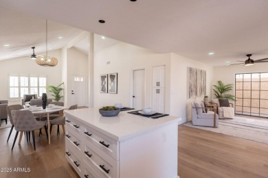Step into this fully renovated gem, nestled in one of the most on The Lakes at Ahwatukee in Arizona - for sale on GolfHomes.com, golf home, golf lot