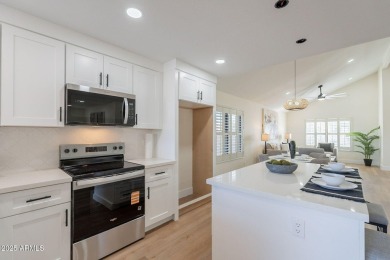 Step into this fully renovated gem, nestled in one of the most on The Lakes at Ahwatukee in Arizona - for sale on GolfHomes.com, golf home, golf lot