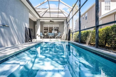 This exceptional, fully furnished, contemporary 5-bedroom, 3 on Reunion Resort Golf Course in Florida - for sale on GolfHomes.com, golf home, golf lot