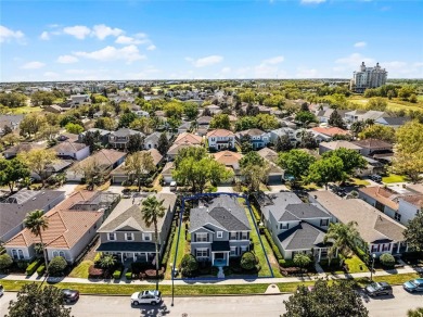 This exceptional, fully furnished, contemporary 5-bedroom, 3 on Reunion Resort Golf Course in Florida - for sale on GolfHomes.com, golf home, golf lot