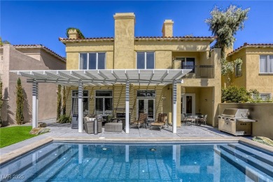 Tucked within the exclusive gates of Canyon Gate, this elegant on Canyon Gate Country Club in Nevada - for sale on GolfHomes.com, golf home, golf lot