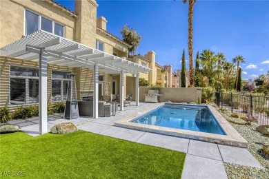 Tucked within the exclusive gates of Canyon Gate, this elegant on Canyon Gate Country Club in Nevada - for sale on GolfHomes.com, golf home, golf lot