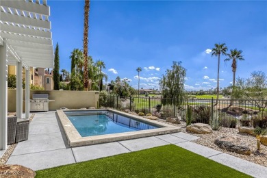 Tucked within the exclusive gates of Canyon Gate, this elegant on Canyon Gate Country Club in Nevada - for sale on GolfHomes.com, golf home, golf lot