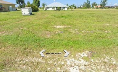 Great cleared homesite in the fast-growing NW Cape Coral! on Burnt Store Golf Club in Florida - for sale on GolfHomes.com, golf home, golf lot