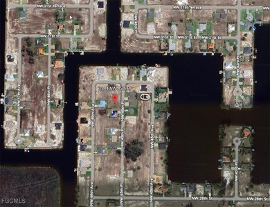 Great cleared homesite in the fast-growing NW Cape Coral! on Burnt Store Golf Club in Florida - for sale on GolfHomes.com, golf home, golf lot