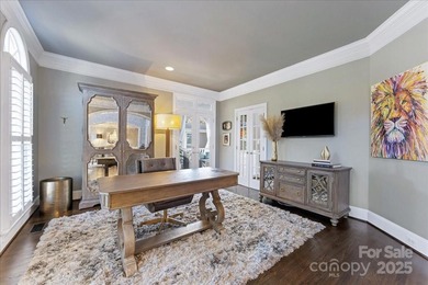 Stately Piper Glen home perfectly situated on the 3rd Green with on TPC at Piper Glen in North Carolina - for sale on GolfHomes.com, golf home, golf lot