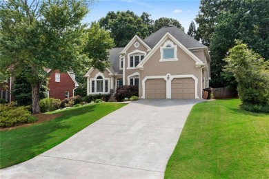 Welcome to this spacious traditional home that offers a blend of on Brookstone Golf and Country Club in Georgia - for sale on GolfHomes.com, golf home, golf lot